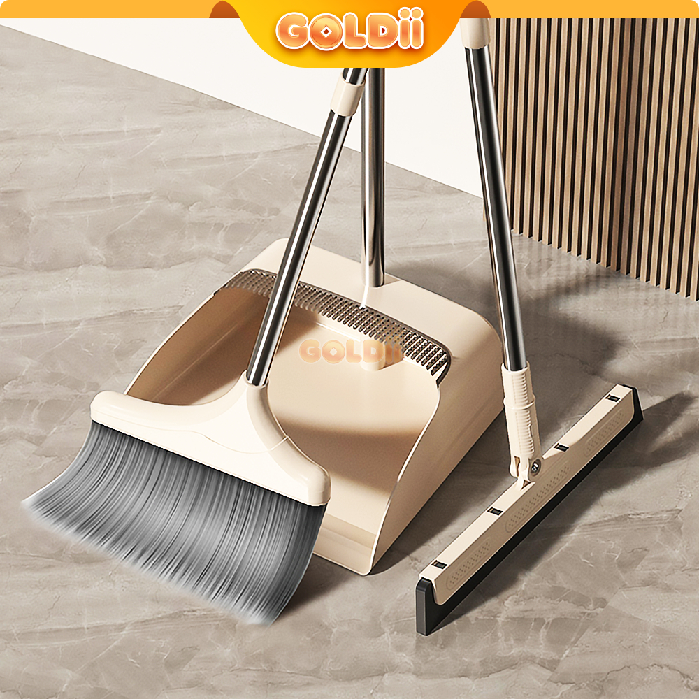 Jual GOLDII - Sapu Lantai Lipat Multifungsi Set 3 in 1 Pengki dan ...