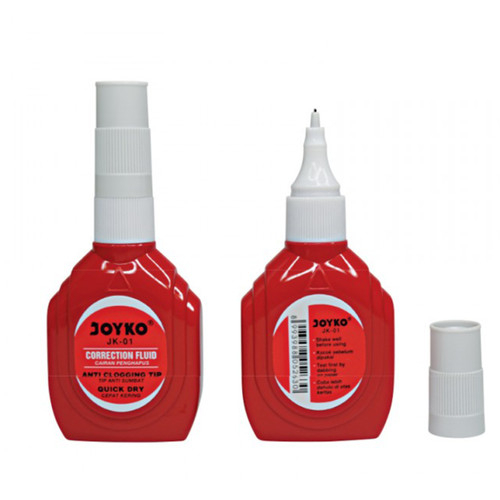 Jual (1 pcs) Correction Pen Joyko JK 01 / Tipex Joyko Botol Merah ...