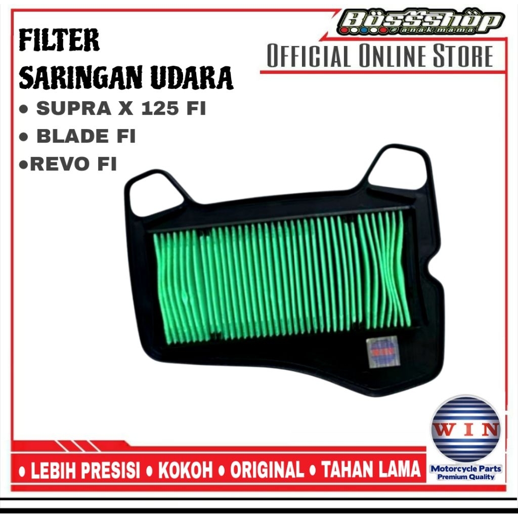Jual WIN - Filter Udara SUPRA X 125 FI | Saringan Filter Udara Supra ...