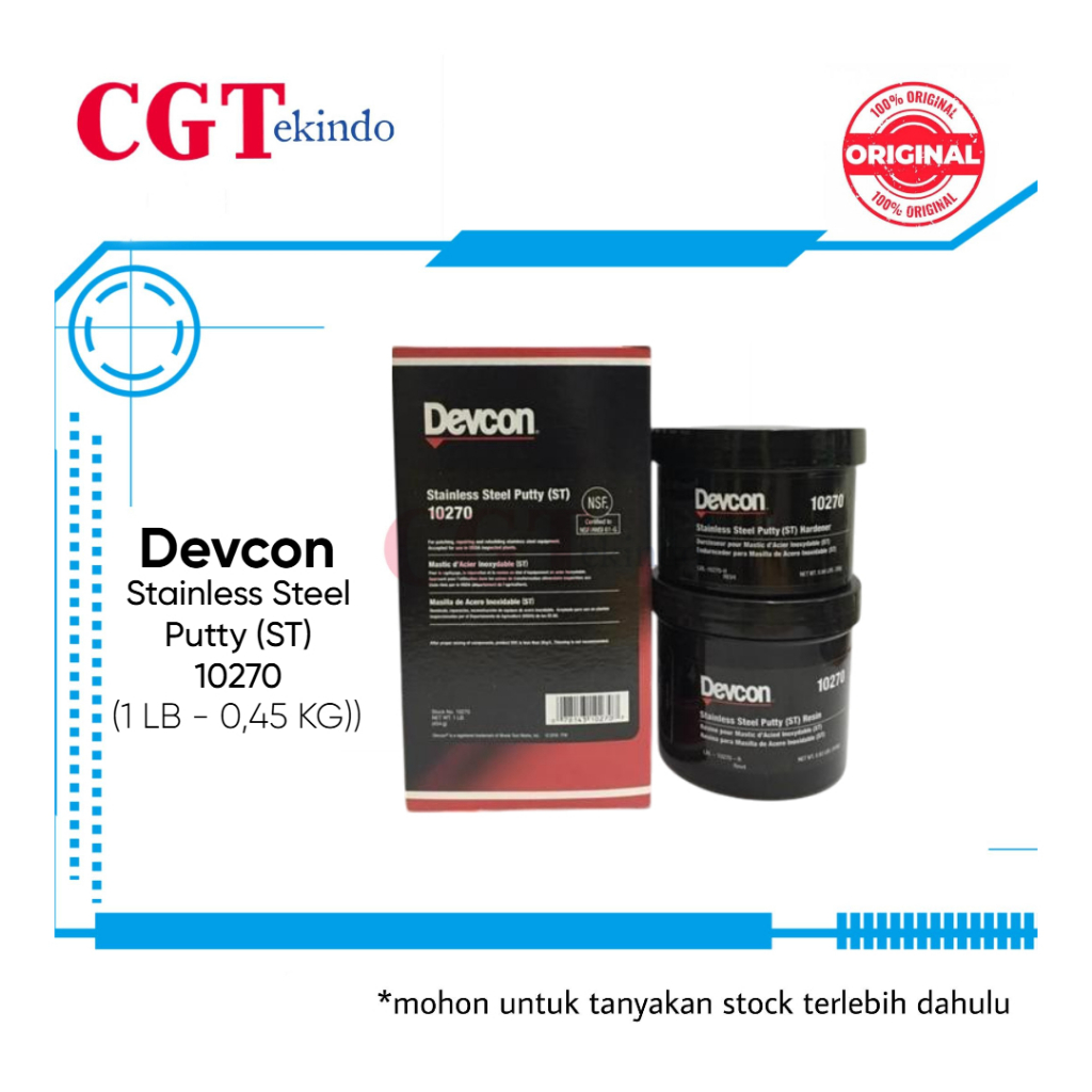 Jual Devcon Stainless Steel Putty (ST) 10270 | Shopee Indonesia