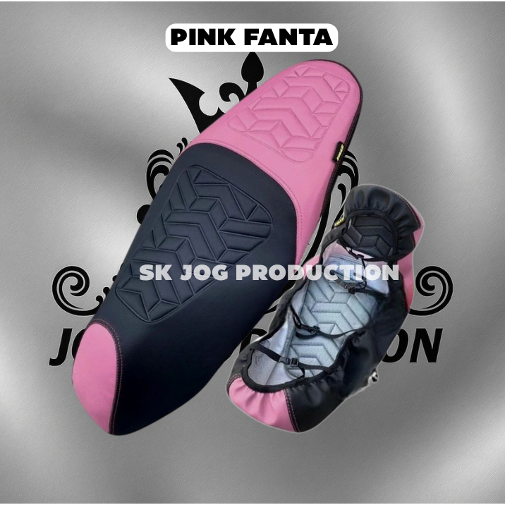 Cover Jok Motor (PAKAI KARET) Langsung Pasang MOTIF WEBBING untuk semua Motor BEAT, VARIO PCX, Lexi, Adv, Genio, Fino, Stylo