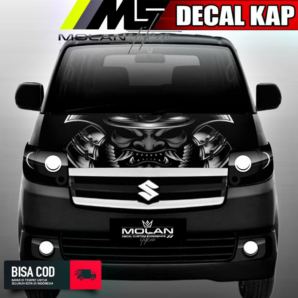 Jual Decal Sticker Striping Variasi Kap/Kabin Suzuki APV Decal Kabin ...
