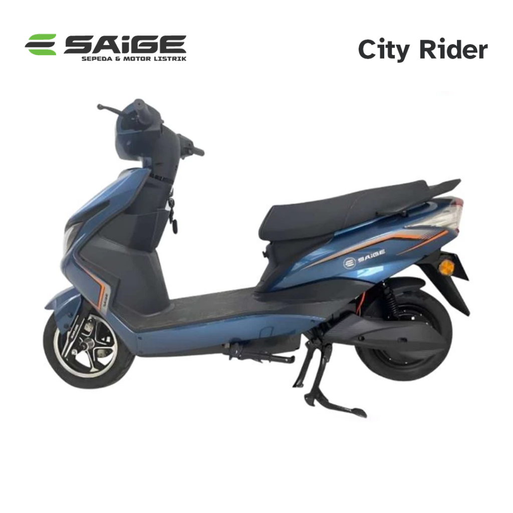 Jual Motor Listrik SAiGE City Rider Power Motor 2000Watt EBike Scooter ...