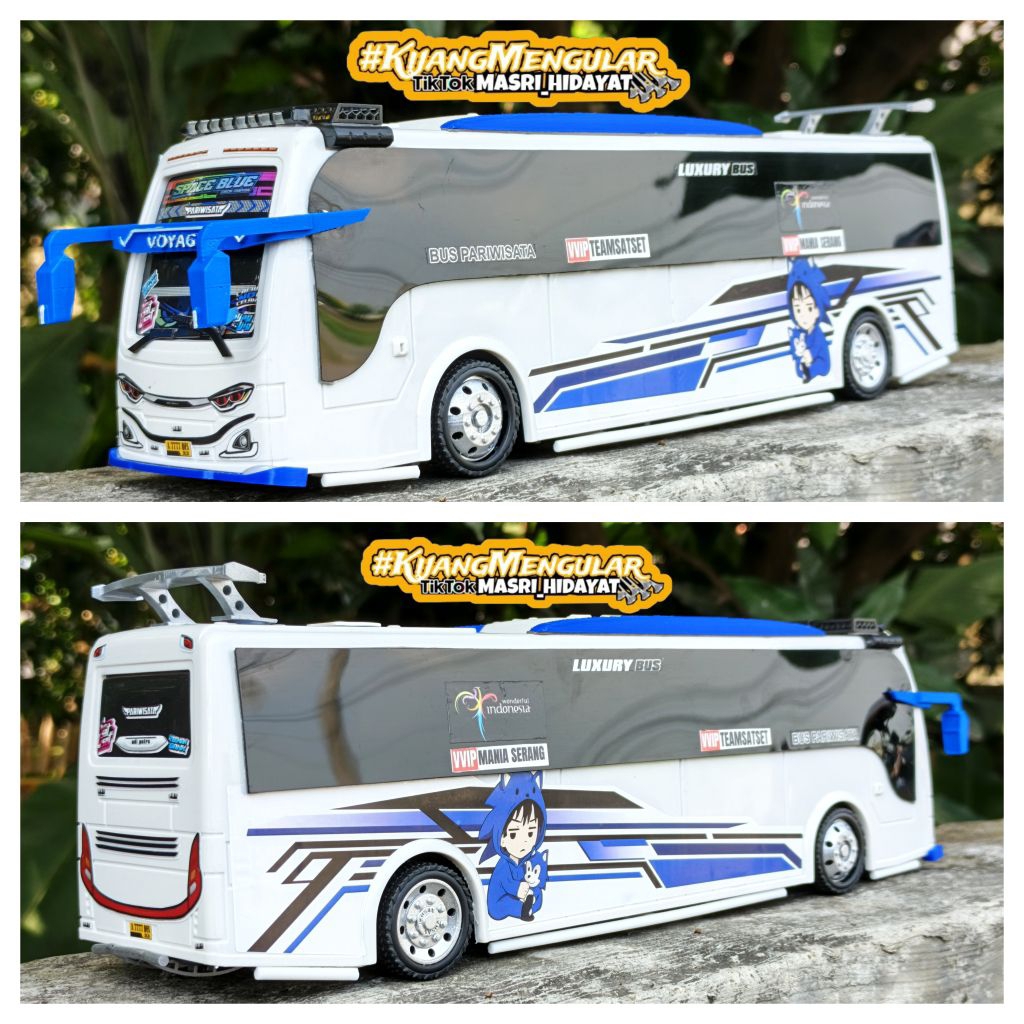 Jual MINIATUR BIS RKC FULL MODIFIKASI LIVERY ANIME | Shopee Indonesia