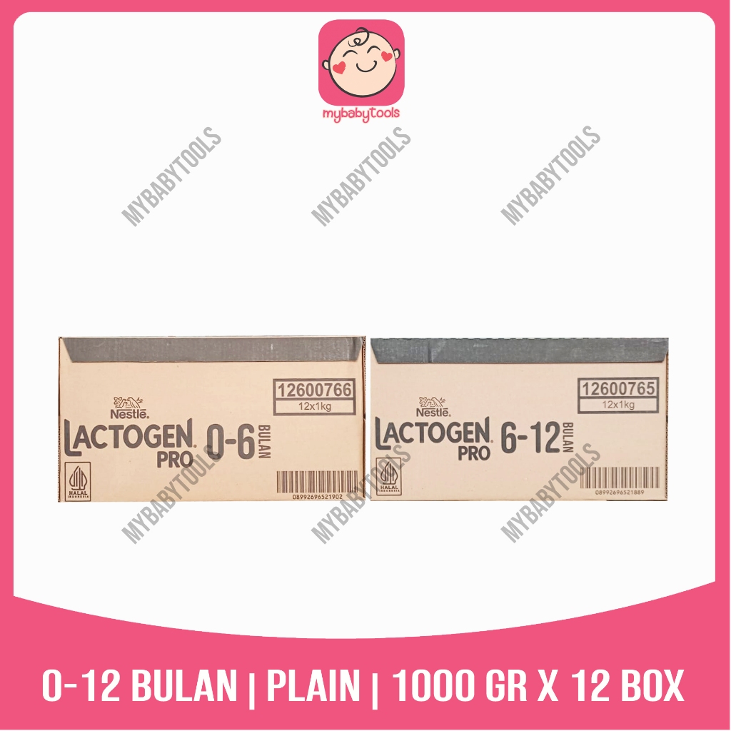 Jual NESTLE LACTOGEN PRO 0-6 BULAN 6-12 BULAN 1 KG x 12 BOX SUSU ...