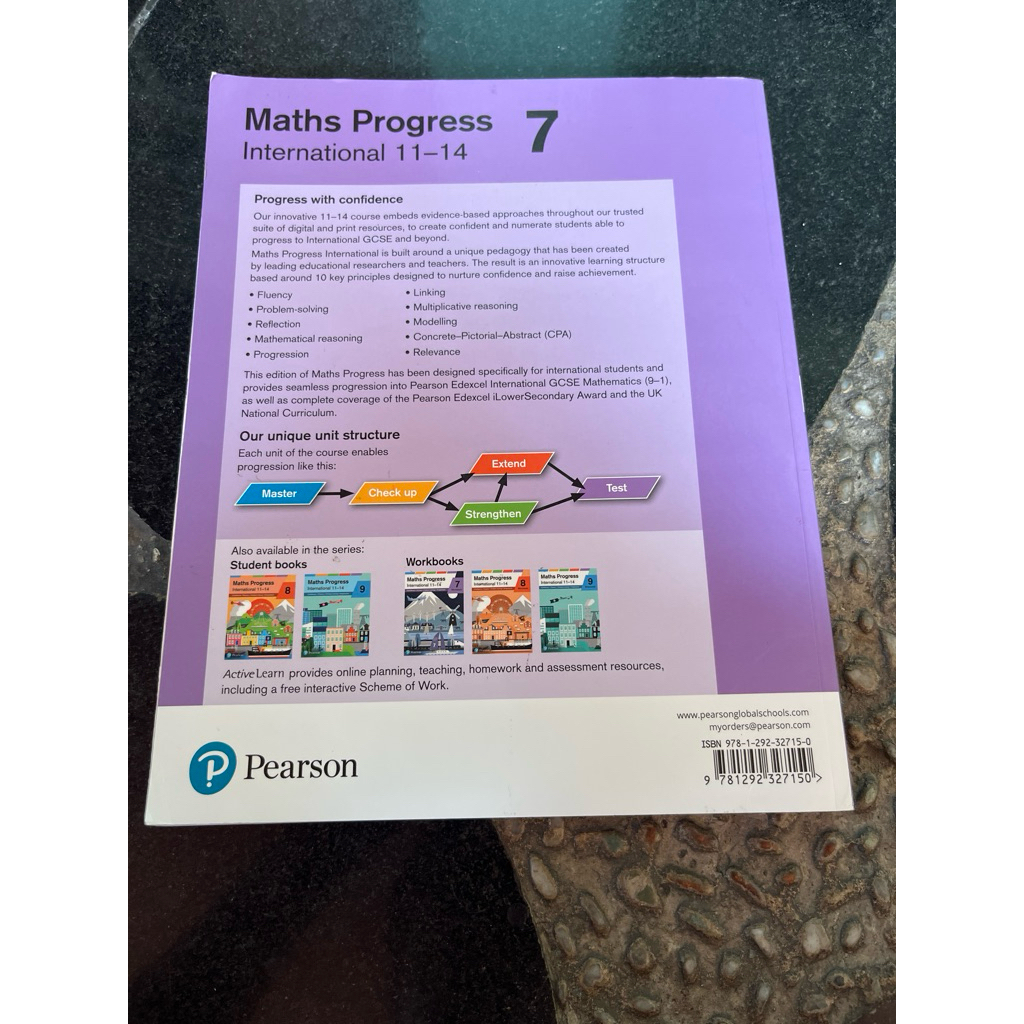 Jual Buku Maths Progress International 11-14, 7, Pearson | Shopee Indonesia