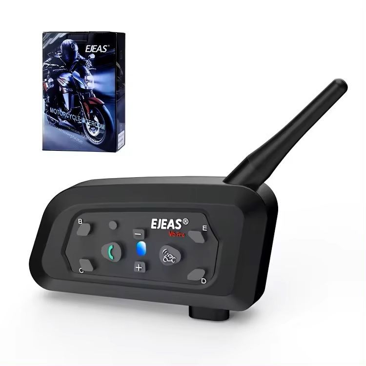 Jual Intercom Helm Bluetooth Ejeas V6 Pro Plus + | Shopee Indonesia