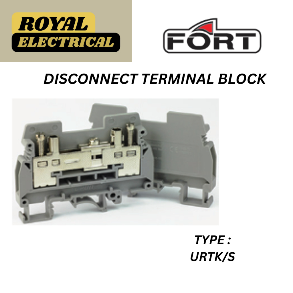 Jual FORT DISCONNECT TERMINAL BLOCK - TYPE URTK/S | Shopee Indonesia