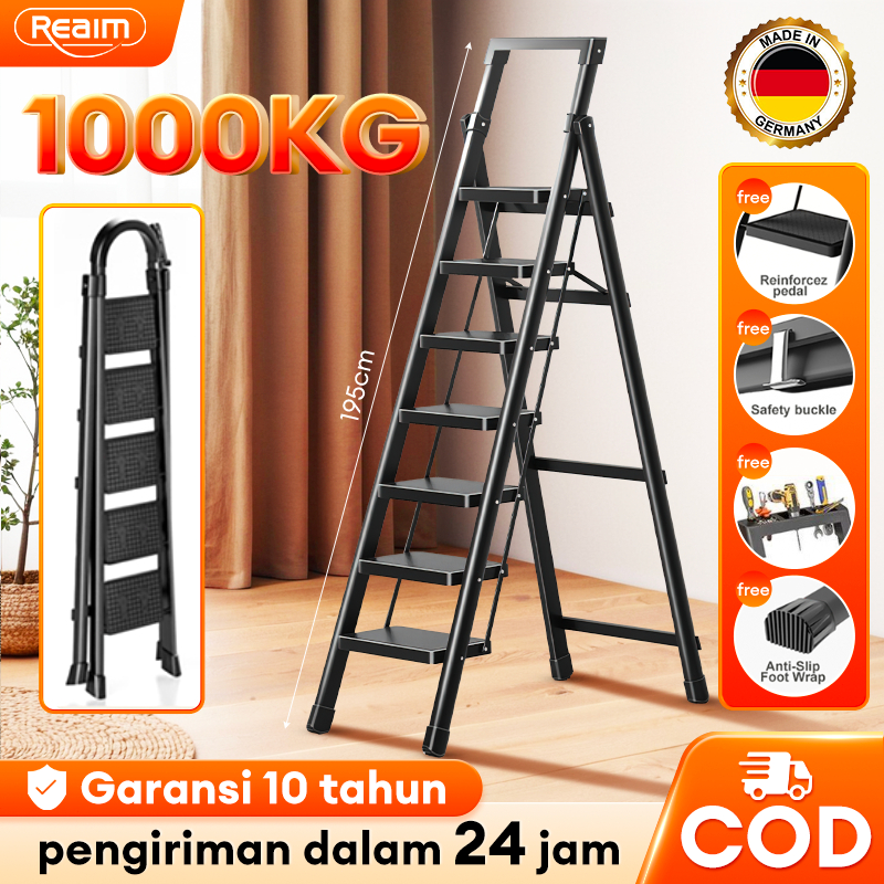 Jual Tangga Lipat Multifungsi 7 Setp Tangga Rumah Lipat Tangga Besi