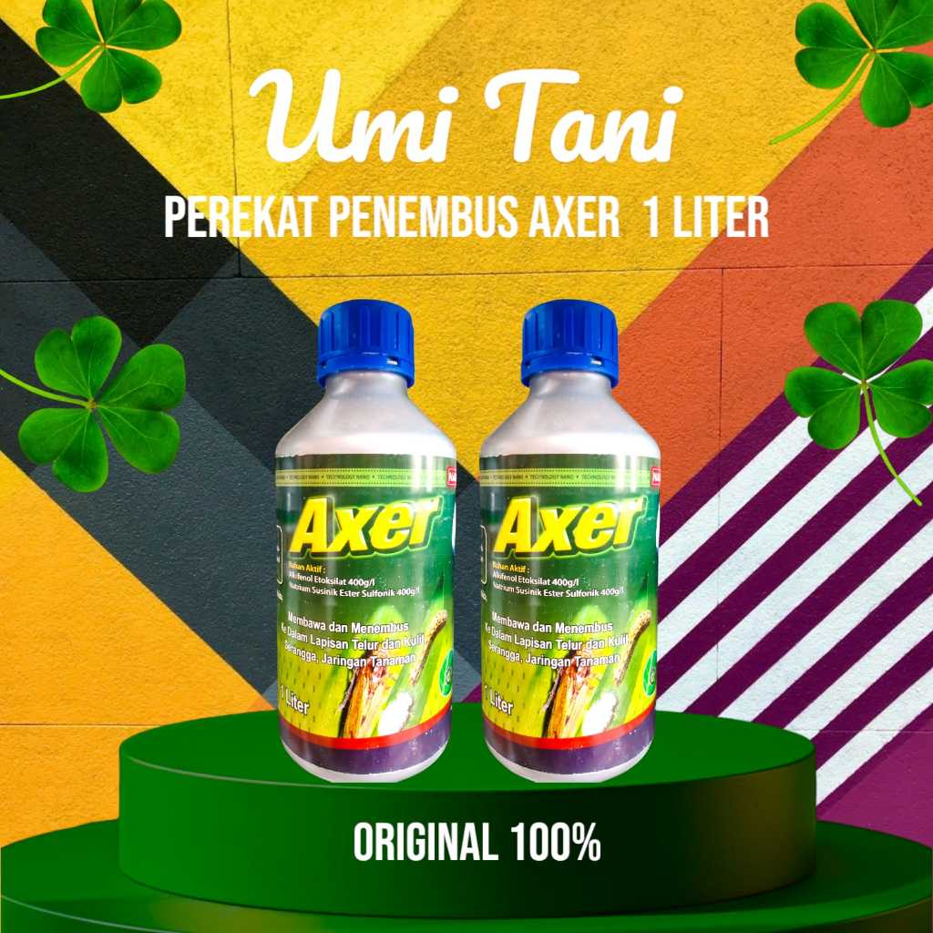 Jual AXER Penembus Perekat Pembasah Besar - 1 Liter | Shopee Indonesia