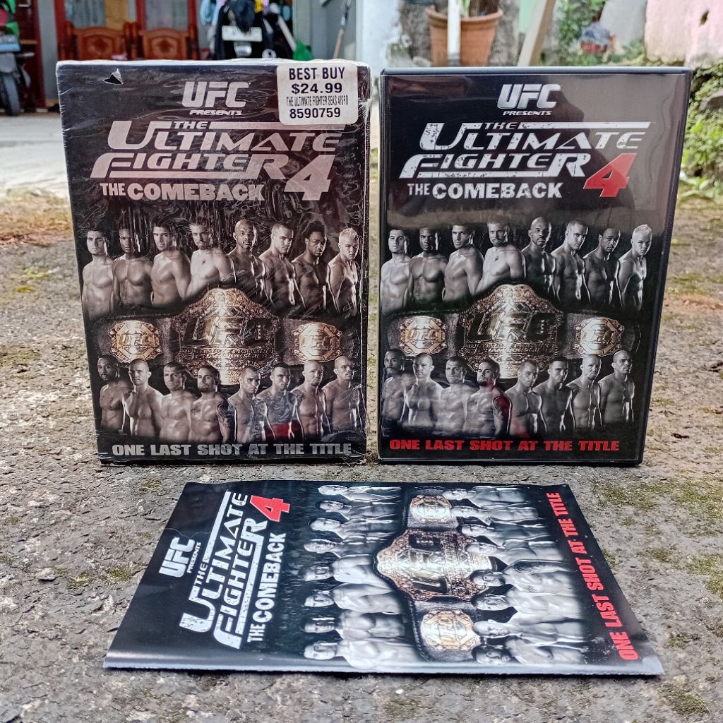 Jual UFC The Ultimate Fighter 4: The Comeback 5 Disc DVD Set (2007 ...