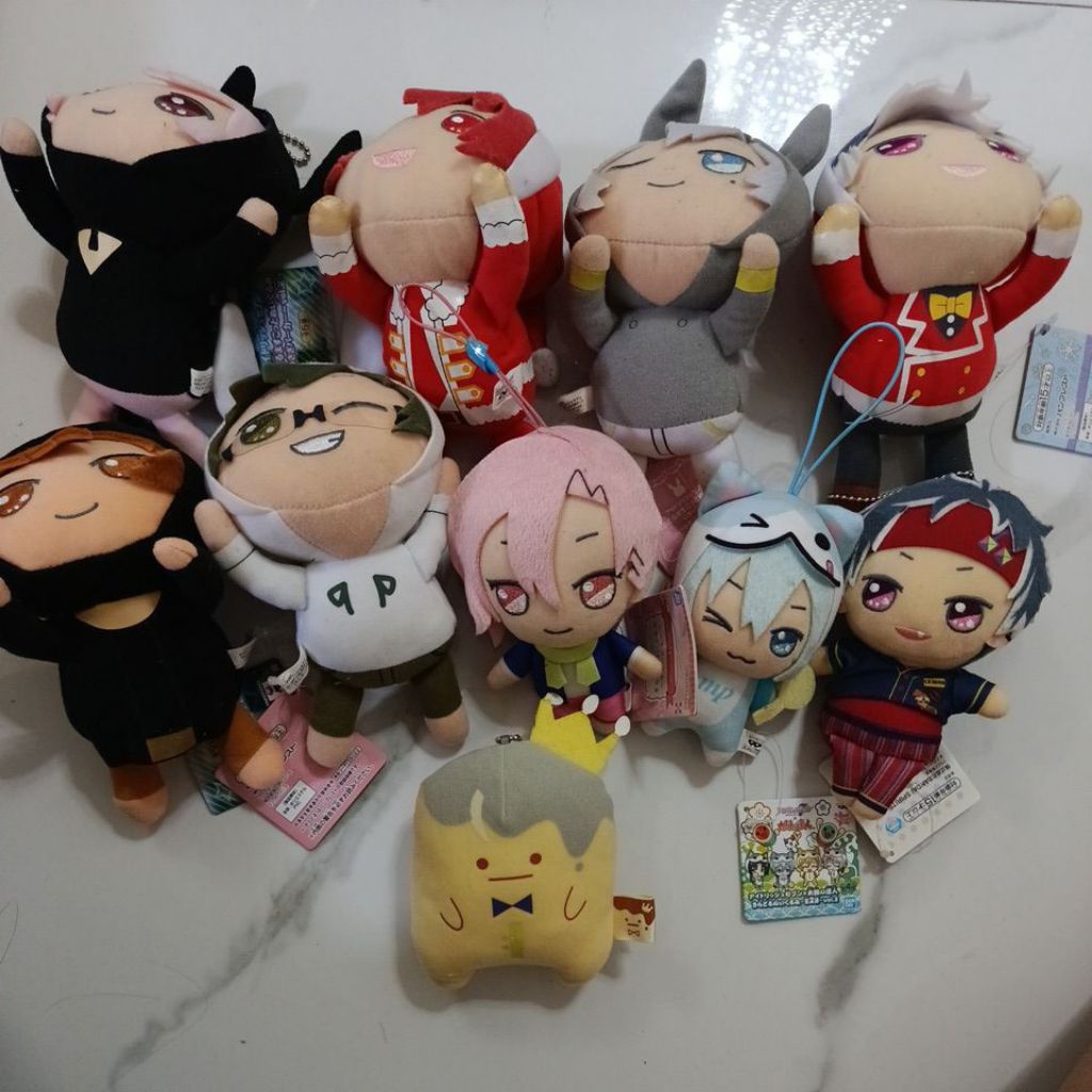 Jual Boneka Nesoberi Idolish7 Monster ver monpare Yuki Rabbits ...