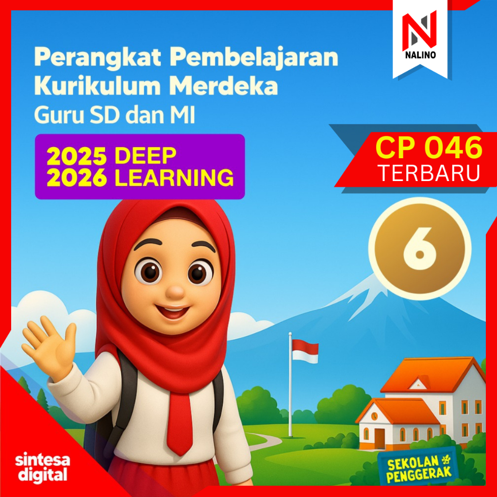 Jual MODUL AJAR KUMER DEEP LEARNING CP TERBARU 046/2025 SD KELAS 6 ...