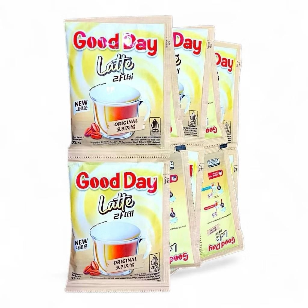Jual Good Day Latte ORIGINAL / BUTTERSCOTCH 1 Renceng 10 Sachet - Kopi ...