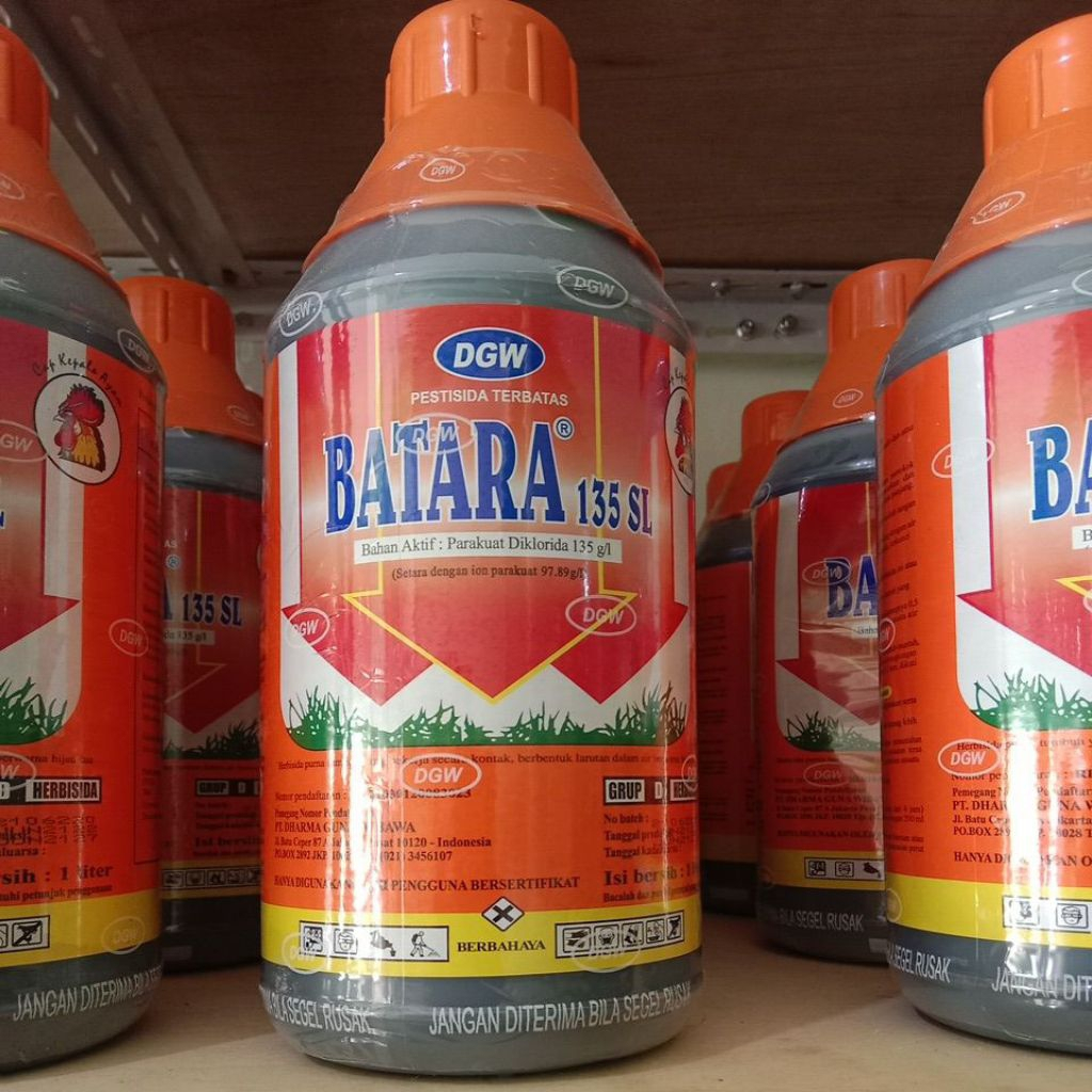 Jual Racun Rumput BATARA135SL 1 Liter DGW - Herbisida Kontak obat ...