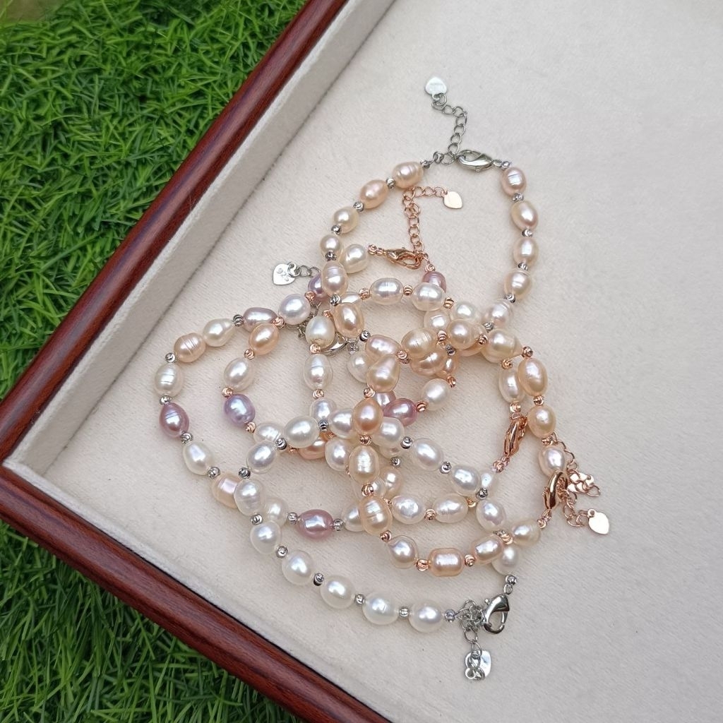 Jual Lulu Pearl Mutiara Lombok - Gelang Mutiara Tawar Asli | Gelang ...