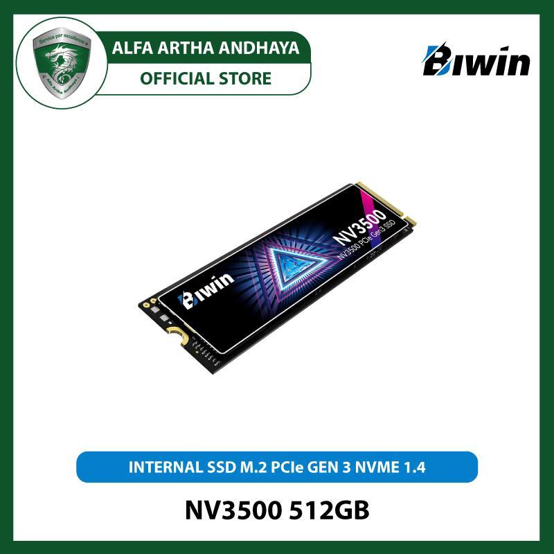 Jual BIWIN SSD NV3500 512GB 1TB M.2 PCIe NVMe PCIe Gen 3×4 Read