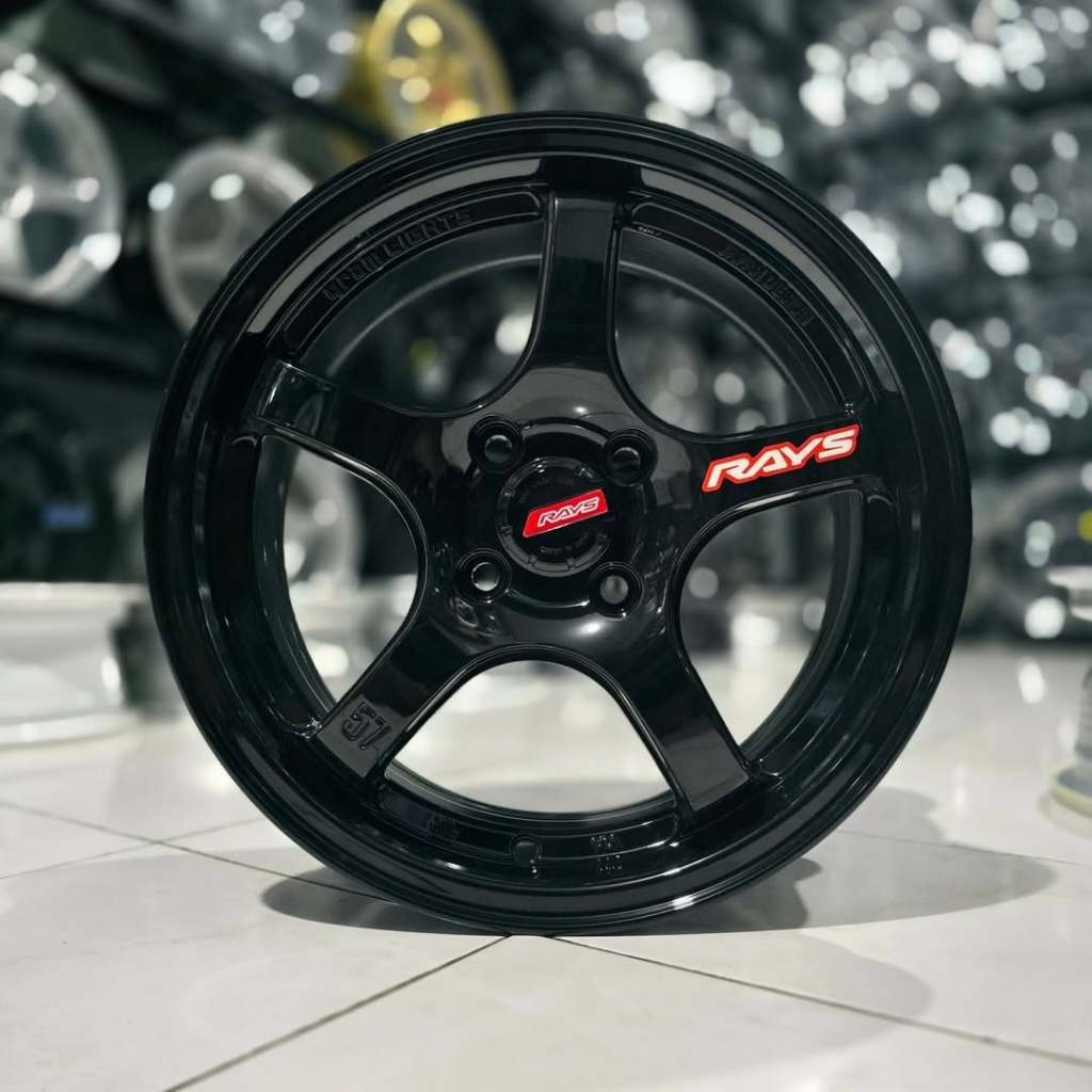 Jual Velg Rays 57 Brand New Ring 15 Pcd 4x100 Lebar 6.5 Et 44/40 Warna ...