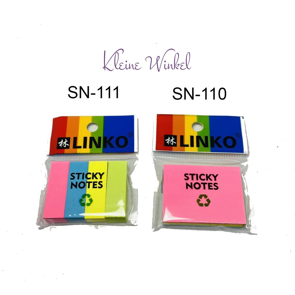 Jual Sticky Note Kecil Linko/BIG | Shopee Indonesia