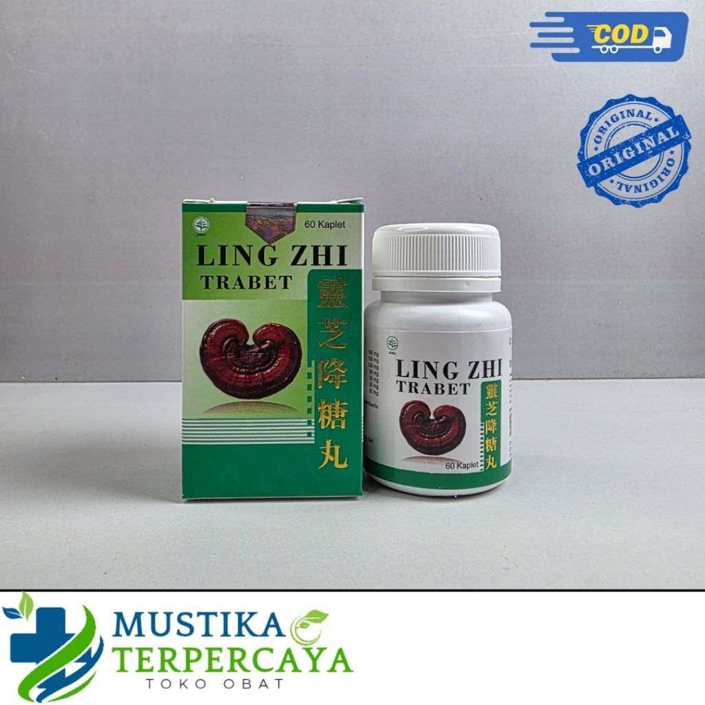 LING ZHI TRABET - Obat Kencing Manis / Diabetes