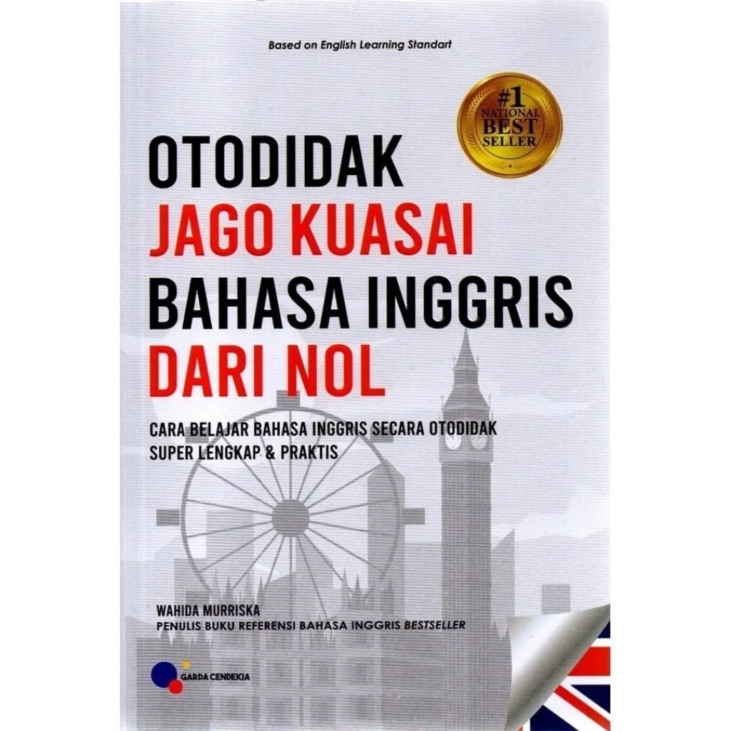 Jual buku otodidak jago kuasai bahasa Inggris dari nol/buku Inggris
