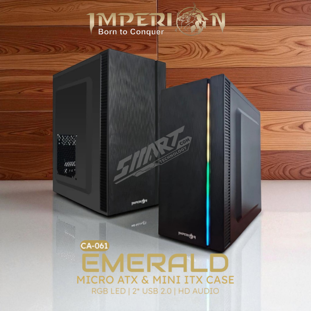 Jual Casing Imperion Emeral CA-061 Mini ATX & Mini ITX Case | Shopee ...