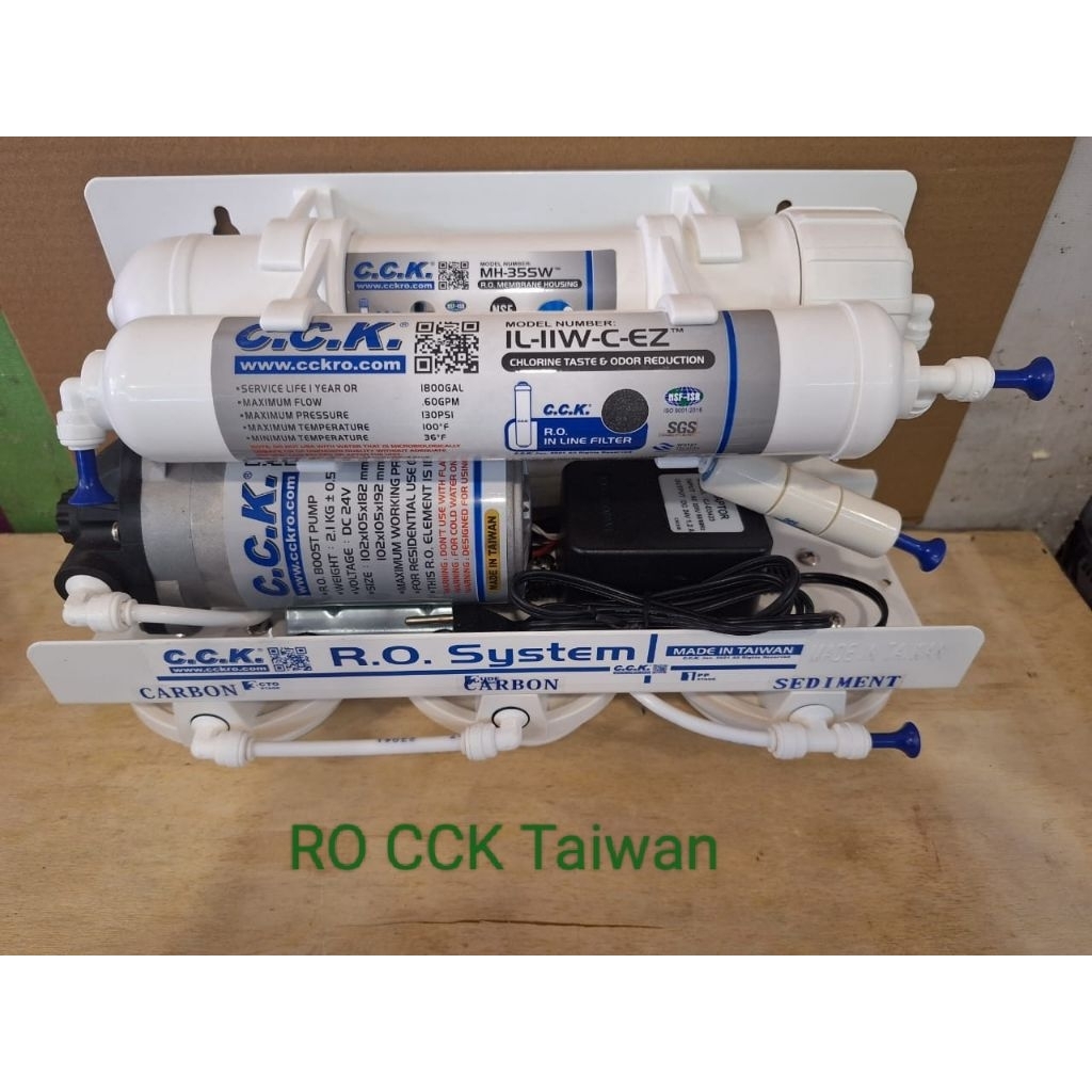 Jual Mesin RO CCK Taiwan / Mesin Reverse Osmosis CCK Taiwan | Shopee ...