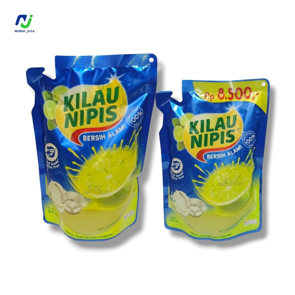 Jual Kilau Nipis Bersih Alami Kemasan 370ml & 630ml KEKUATAN 100% NIPIS ...