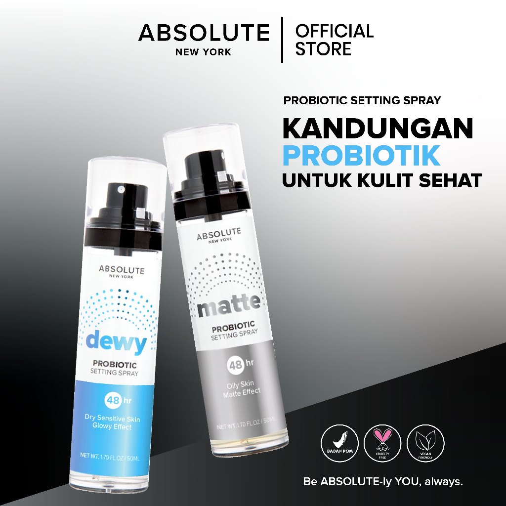 Jual Absolute New York Probiotic Setting Spray | Shopee Indonesia