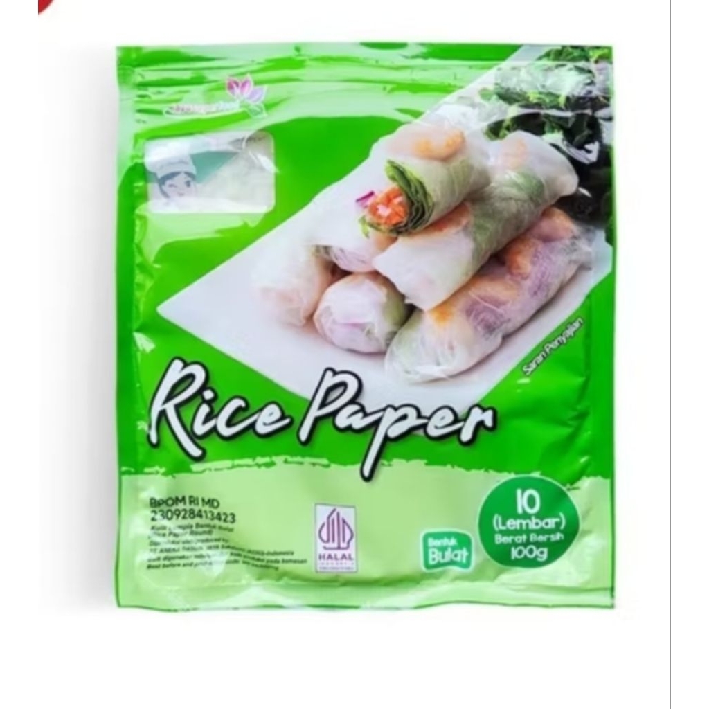 Jual Rice Paper isi 10 ( 100 gram) | Shopee Indonesia