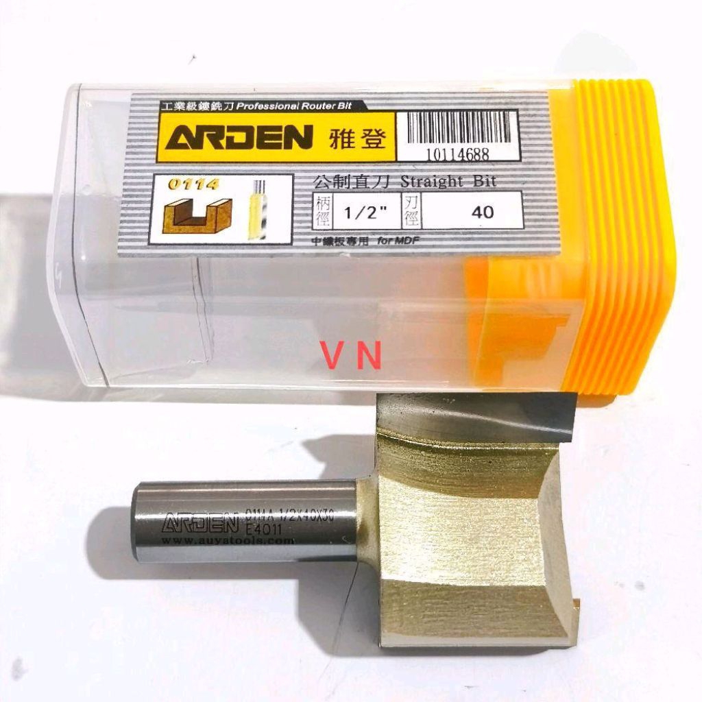 Jual Mata Router/Profil Lurus 40mm x 30mm As 1/2 Straight Bits Merk ...