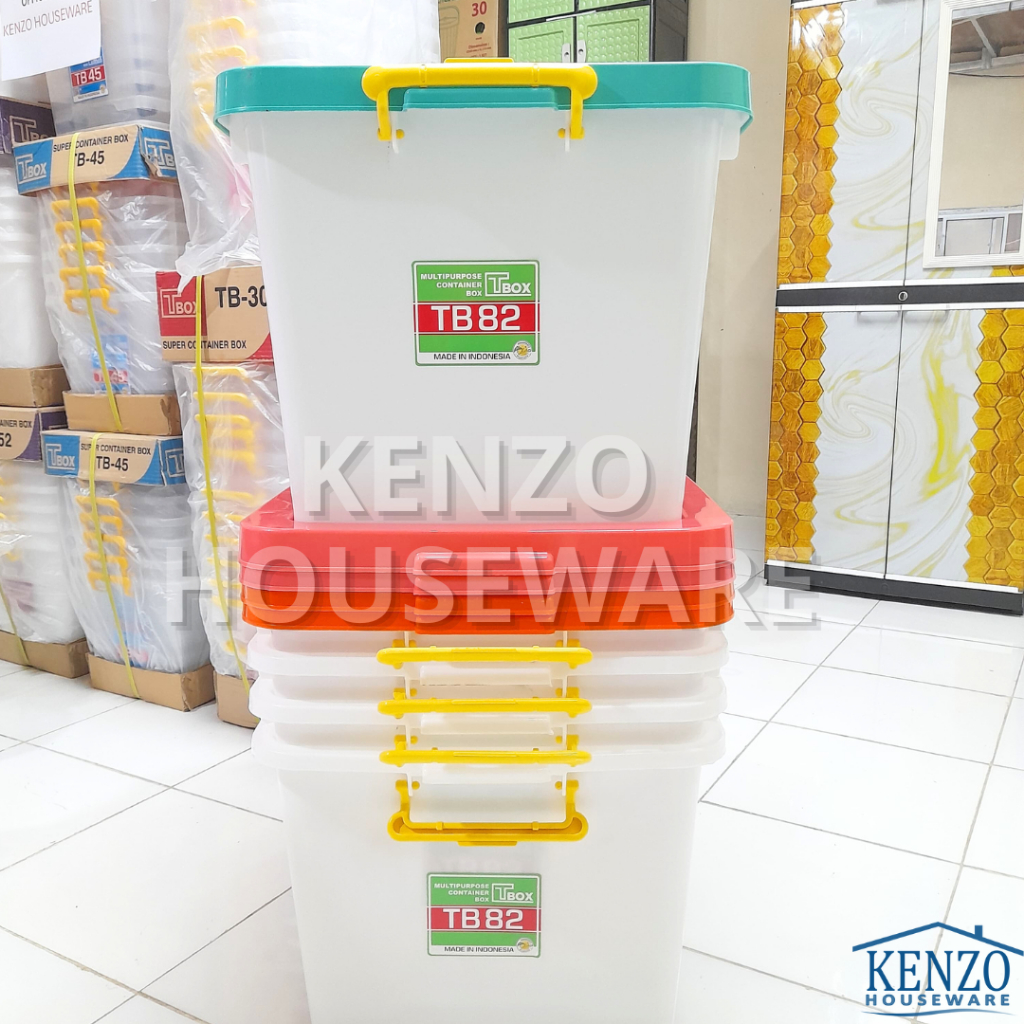Jual Container Box CB 82 Liter TABITHA Container Box Storage Kontainer ...