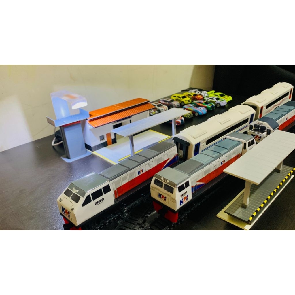 Jual mini miniatur kereta api indonesia | Shopee Indonesia