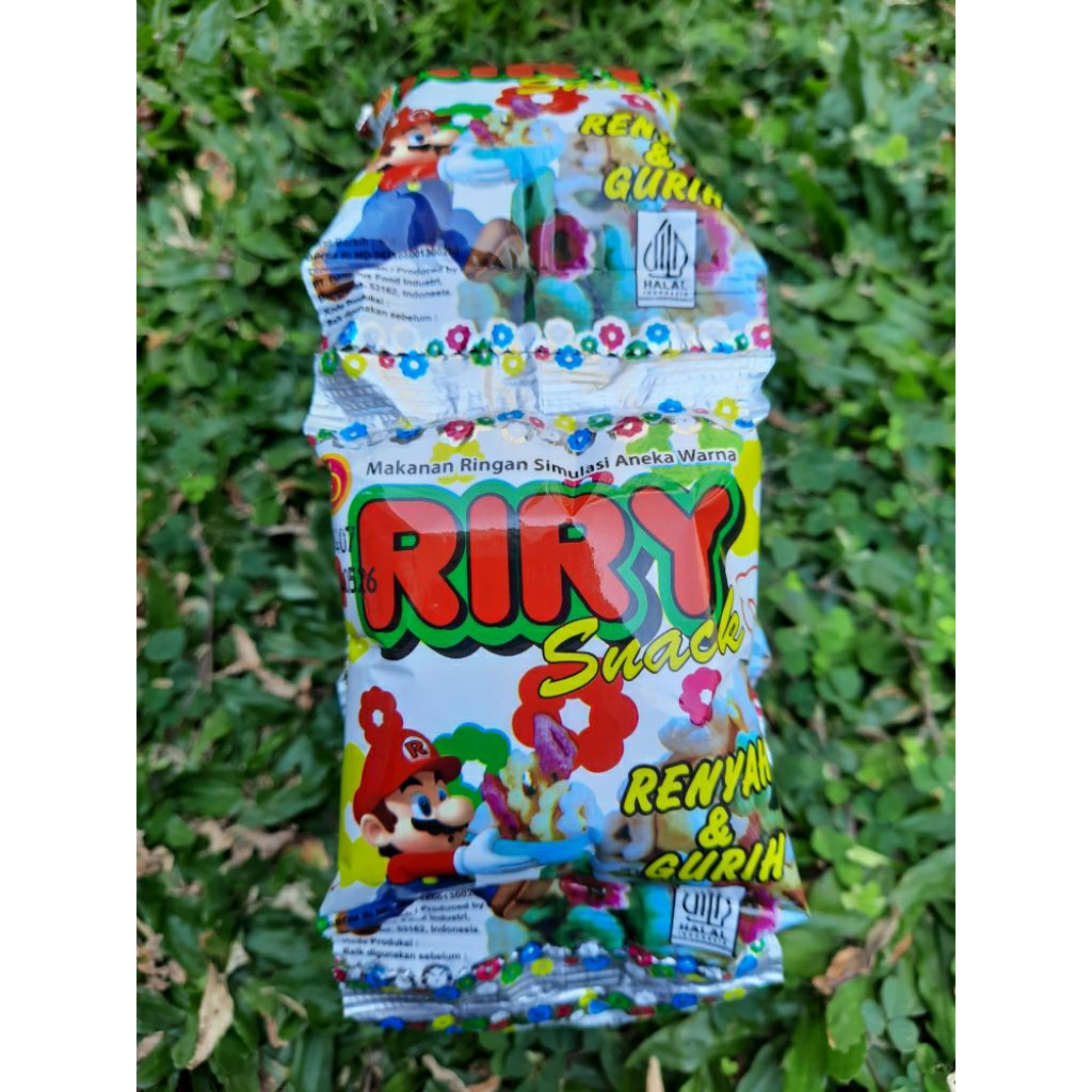Jual Snack RIRY Renceng isi 10 pcs Snack Jadul | Shopee Indonesia