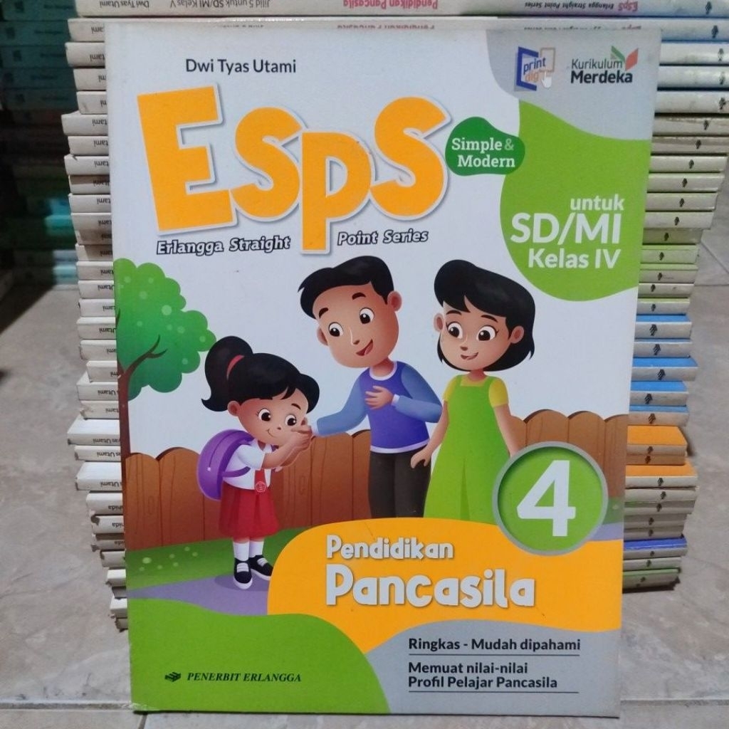 Jual ESPS PENDIDIKAN PANCASILA untuk SD/MI Kelas IV/4 KURIKULUM MERDEKA ...