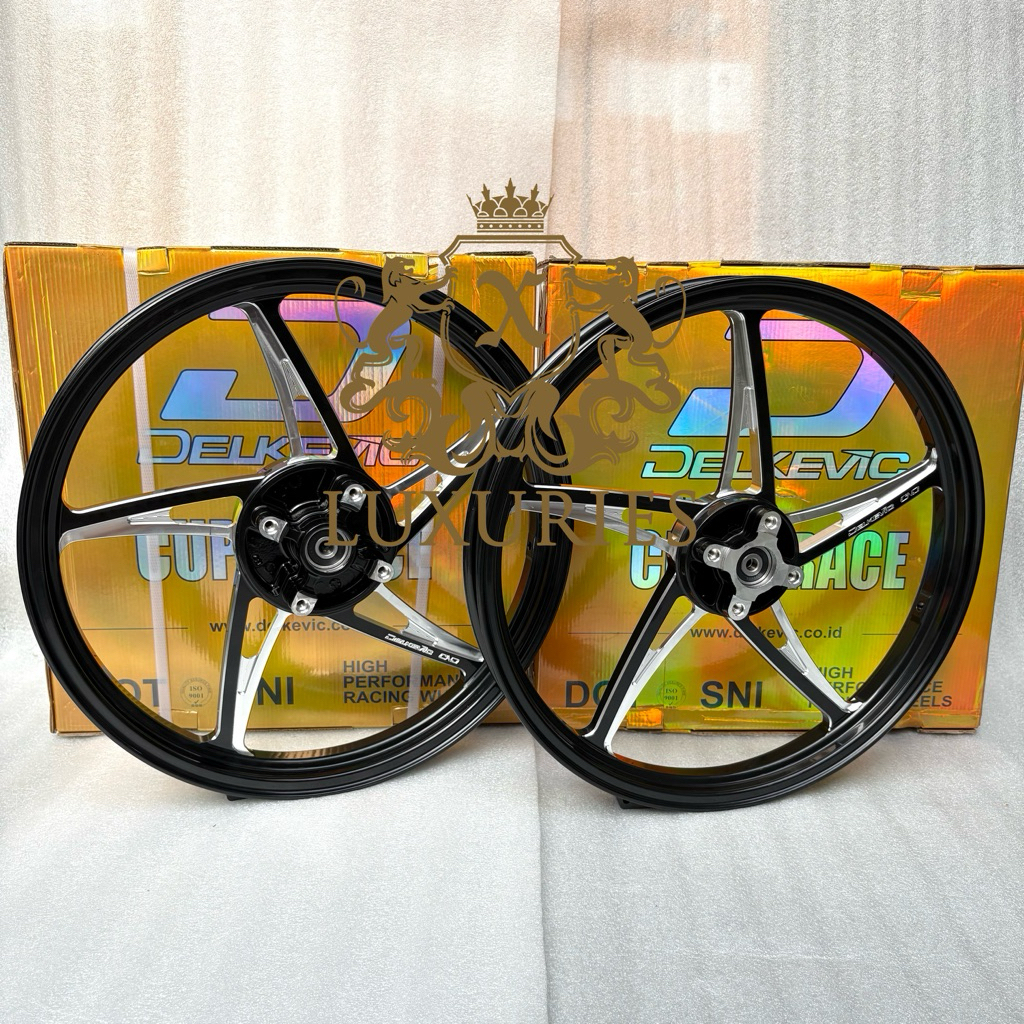 Jual VELG DND DELKEVIC RACING ORIGINAL CNC K5R 160x17 & 185x17 JUPITER ...