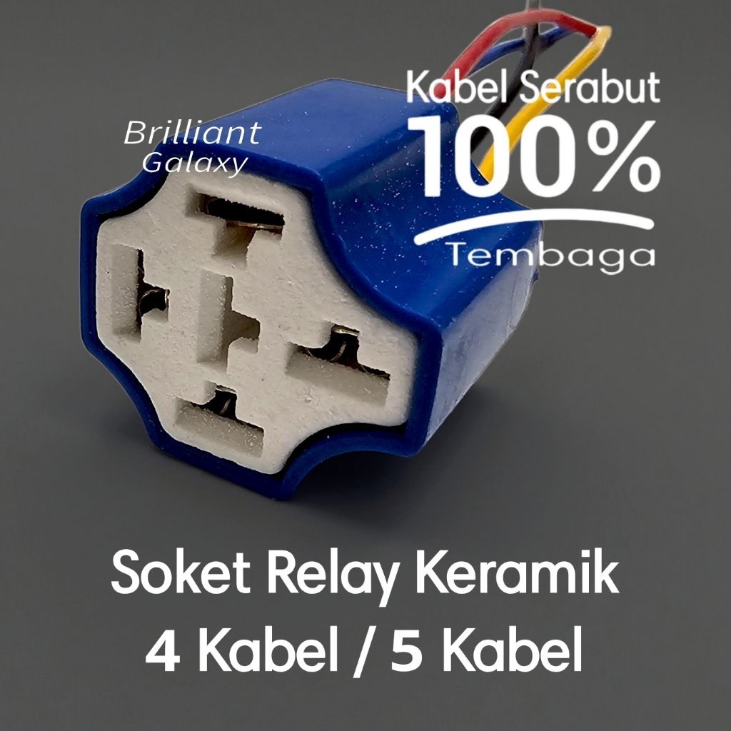 Jual Soket Relay / Rumah Relay - Model PVC / Bangku / Keramik - 4 Kabel ...