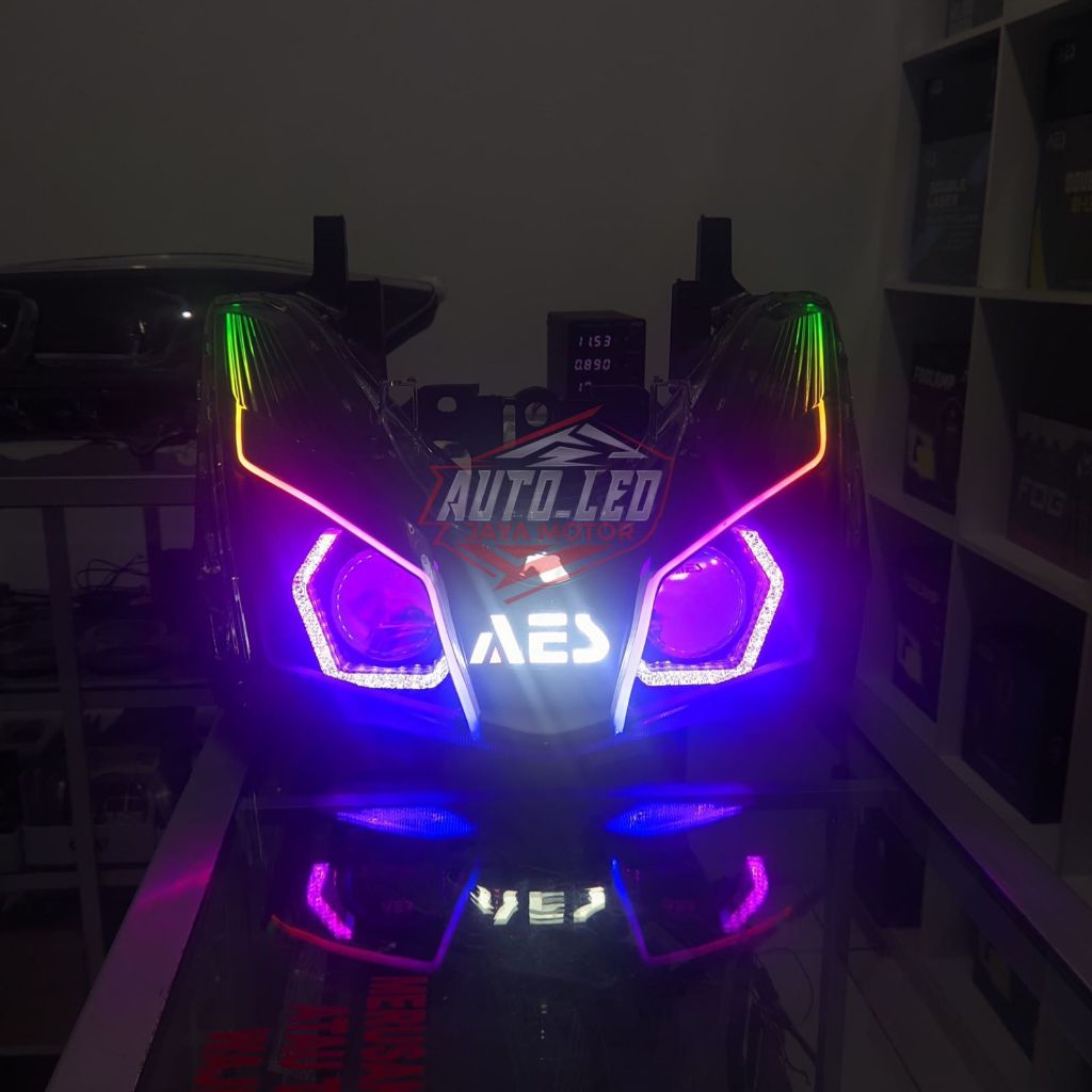 Jual BILED LEXI 125 CUSTOM BILED AES TURBO SE EXPERIENCE V2 FULL SET ...