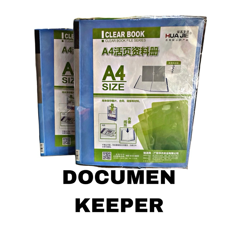Jual DOCUMENT KEEPER / CLEAR HOLDER A4 ISI 20 LEMBAR | Shopee Indonesia
