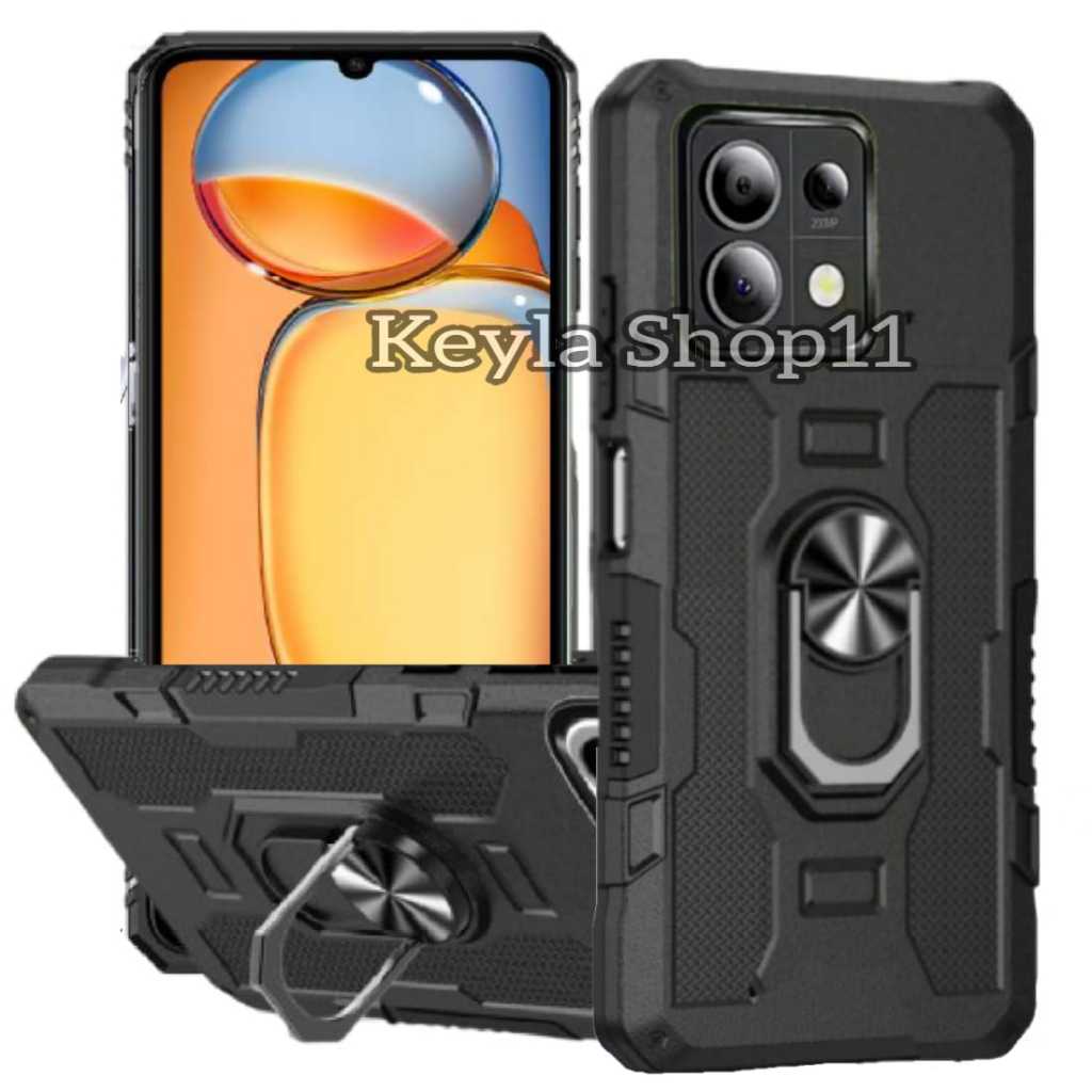Jual Casing Untuk Redmi Note 13 5G Hardcase Robot Hit Eye Whit Ring ...