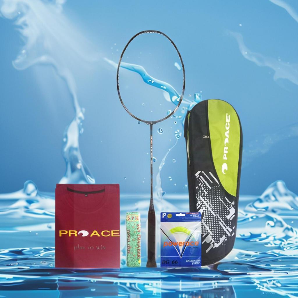 Jual Raket ProAce Sweetspot 1000 Bonus Komplit Raket Badminton Pro Ace ...