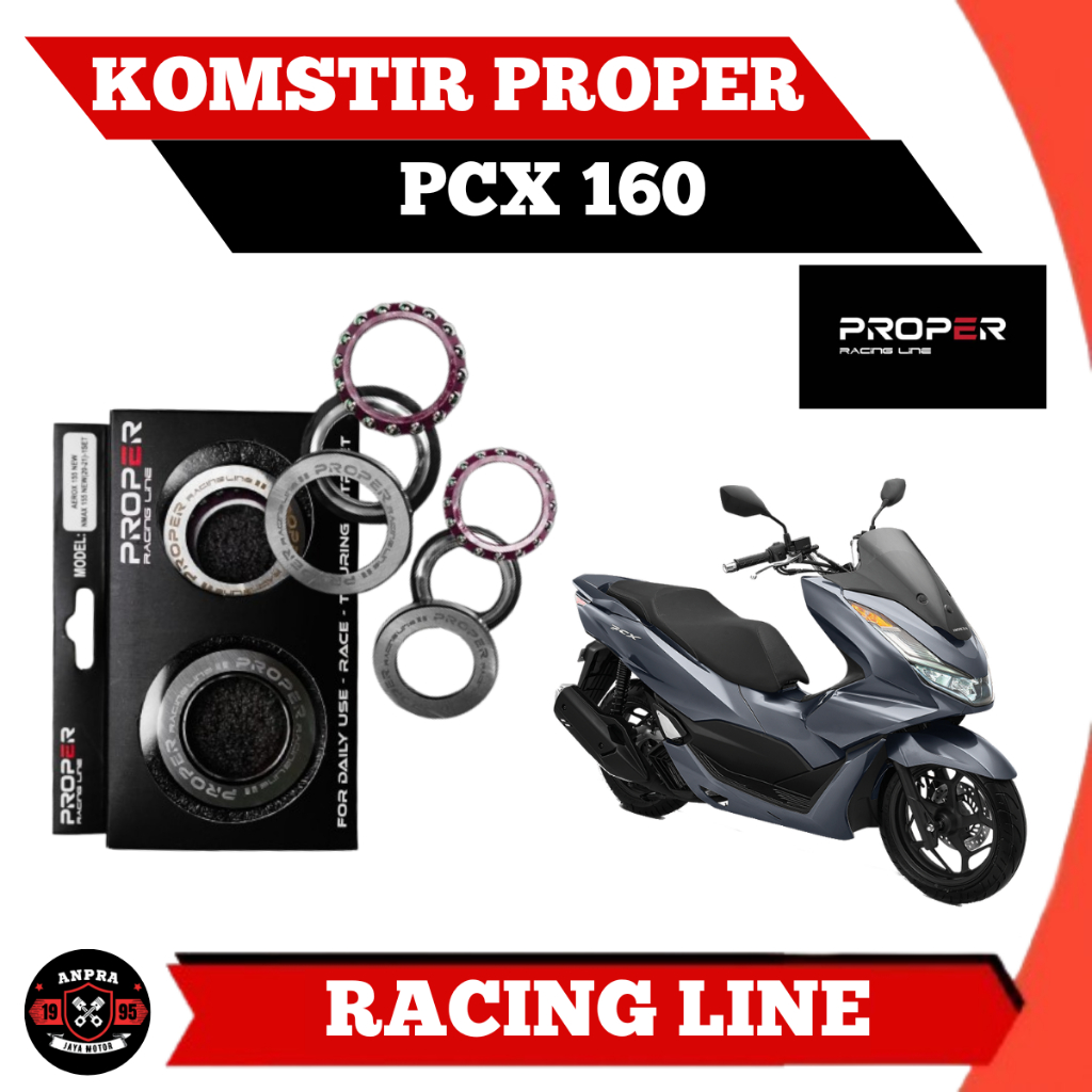 Jual KOMSTIR HONDA PCX 160 ORIGINAL PROPER RACING LINE BALL RACE ...