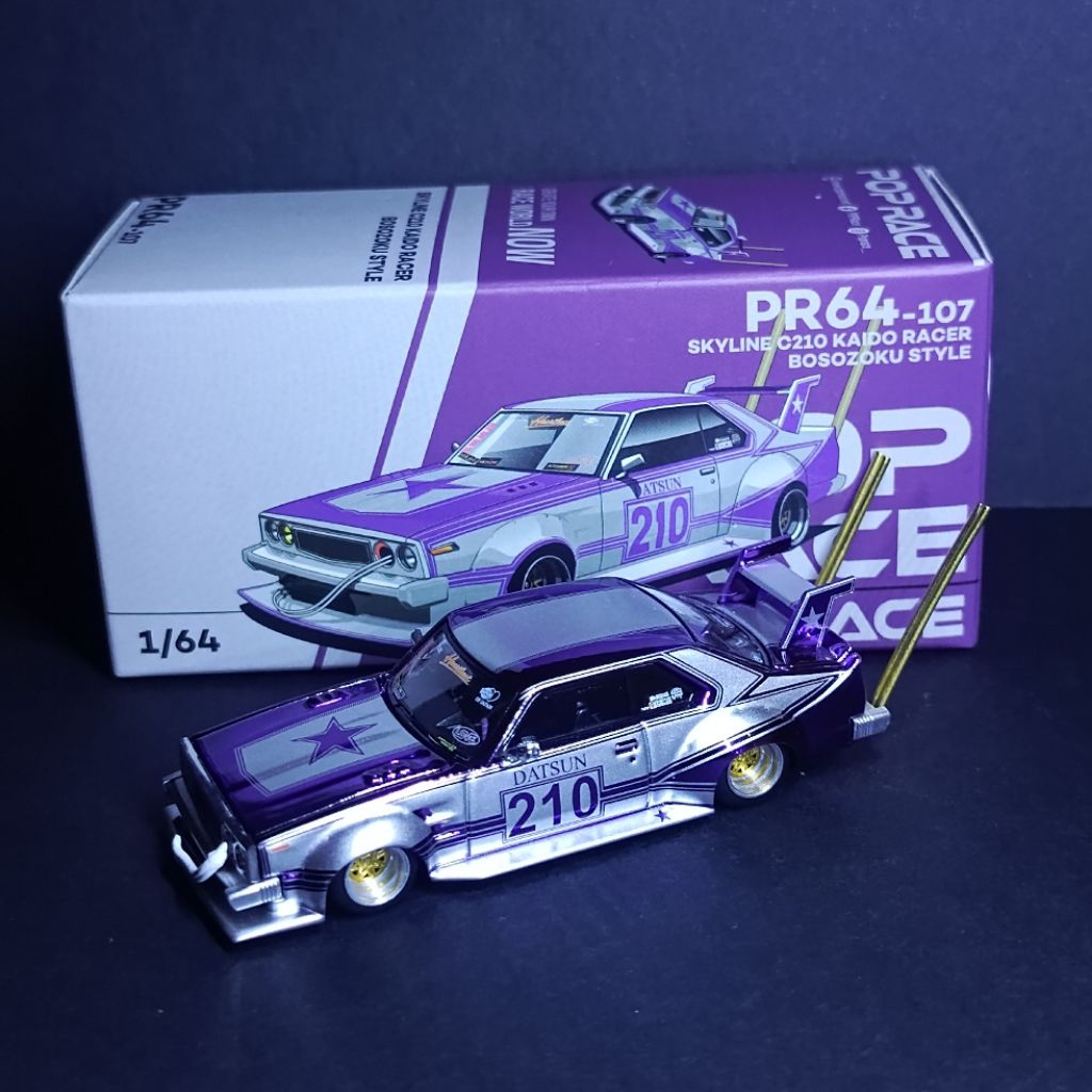 Jual POP RACE SKYLINE C210 KAIDO RACER BOSOZOKU STYLE | Shopee Indonesia