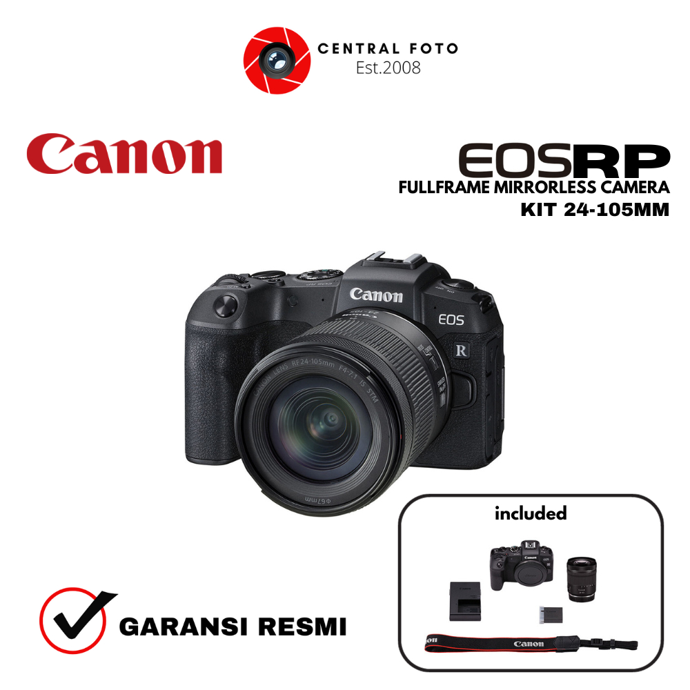 Jual Camera Canon EOS RP Kit 24-105mm Kamera Mirrorless Full Frame ...