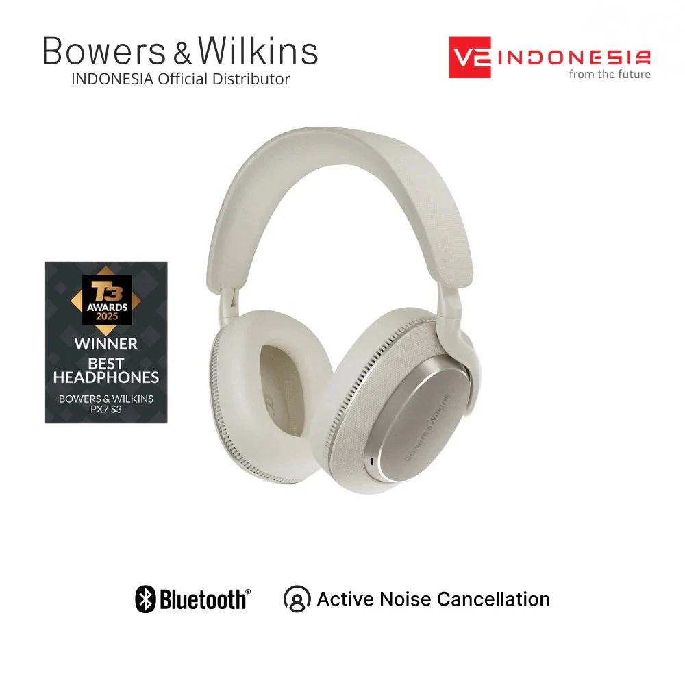 Bowers & Wilkins B&W Px7 S3 Over-ear noise-canceling headphones - Canvas White