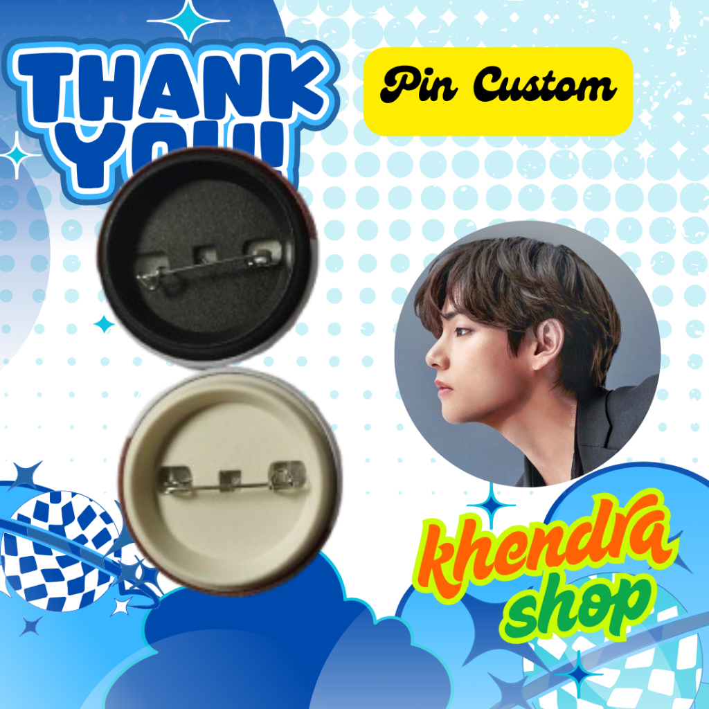 Jual CUSTOM PIN MURAH 44 & 58 MM (FREE JASA EDIT) | Shopee Indonesia