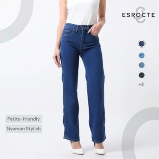 ESROCTE Eira Pants | Celana Loose Jeans High-Waist Wanita –001– 26–38