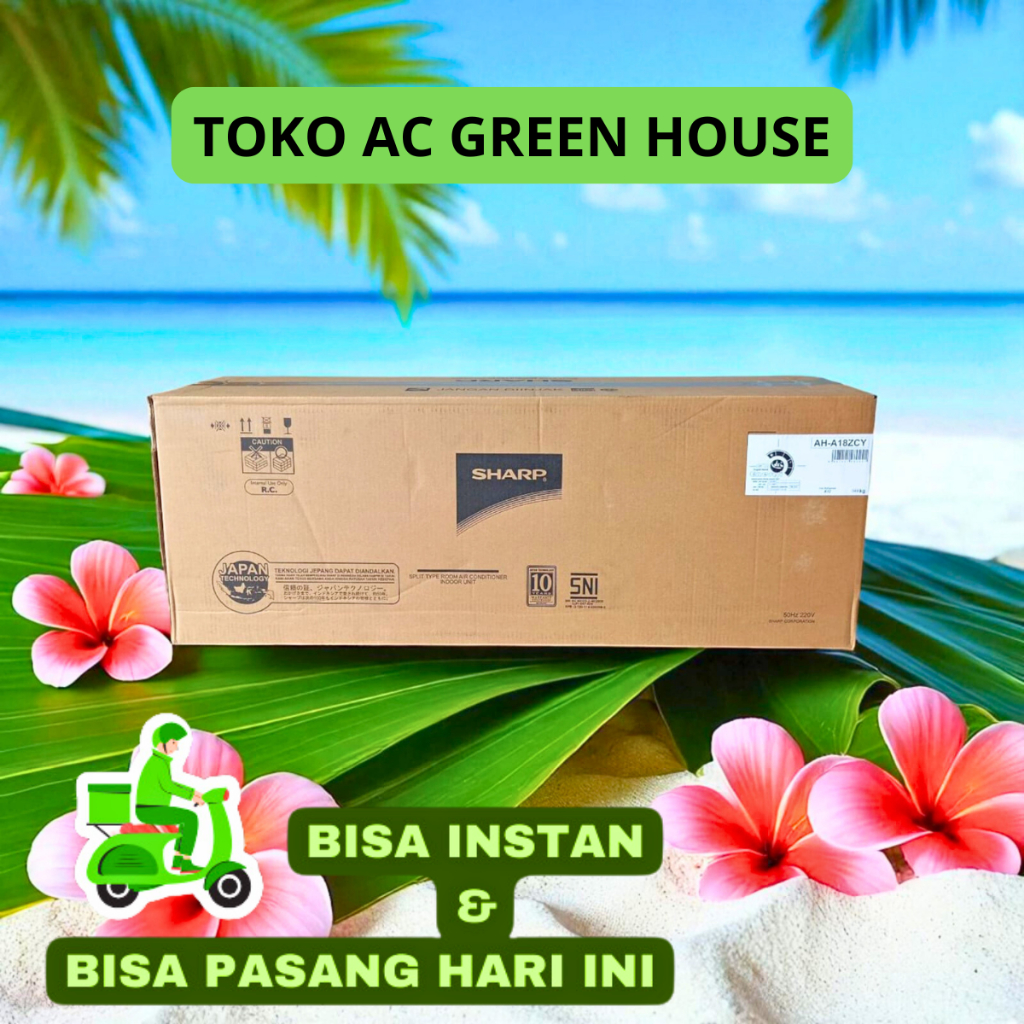 Jual Indoor ac sharp China 1/2 - 2 pk AH 5ZCY - 18ZCY segel pabrik ...