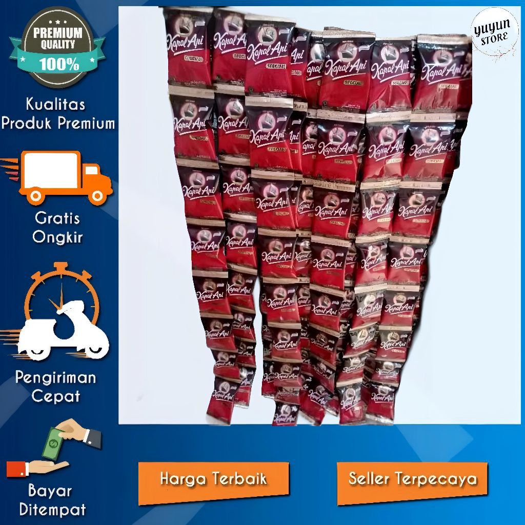Jual Kapal Api Rentengan 6gram 1 Renteng Isi 10 Sachet | Shopee Indonesia
