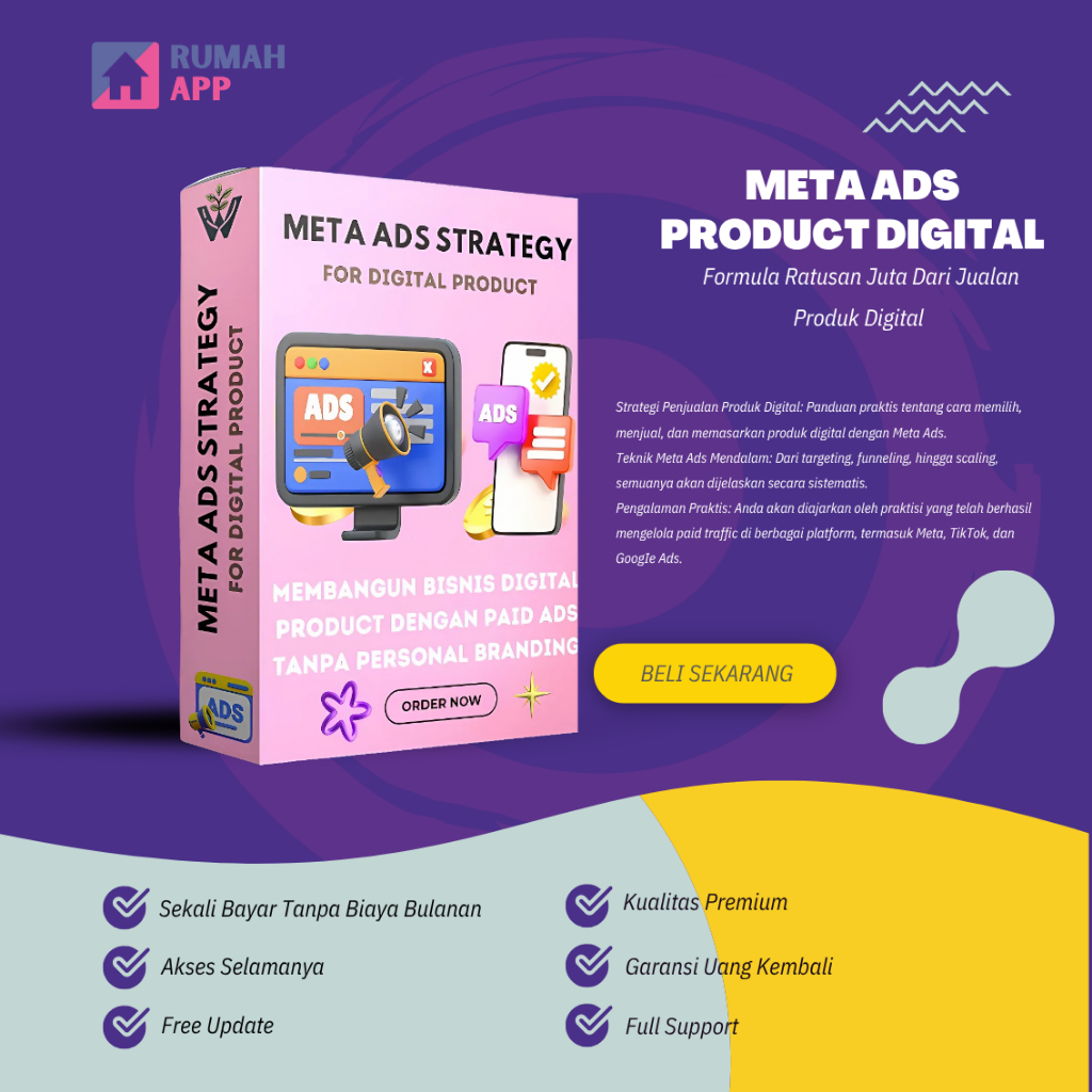 Jual META ADS PRODUCT DIGITAL - FORMULA RATUSAN JUTA DARI JUALAN PRODUK ...